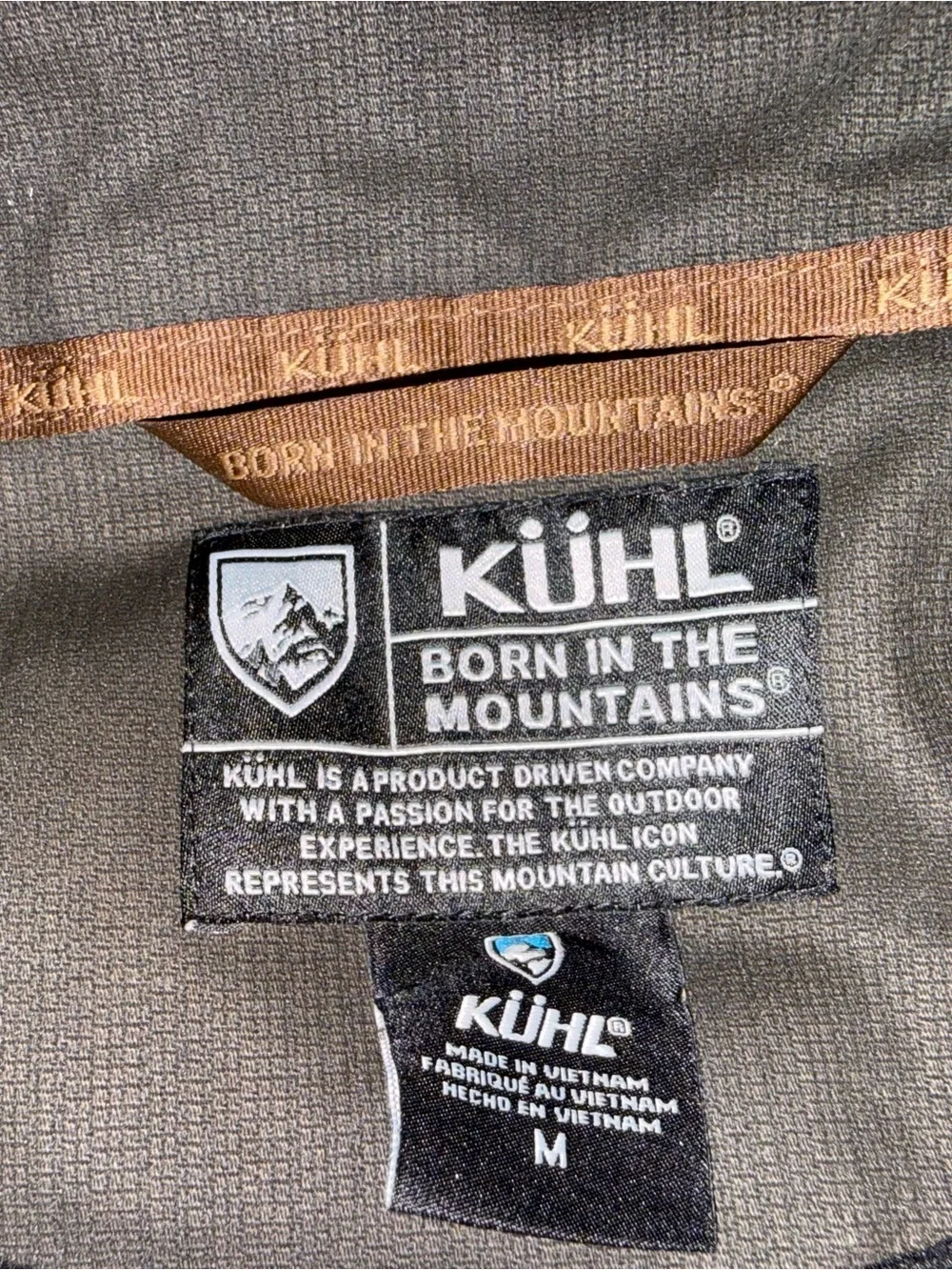 Kuhl Burr Vest Men’s M - Espresso - NWT